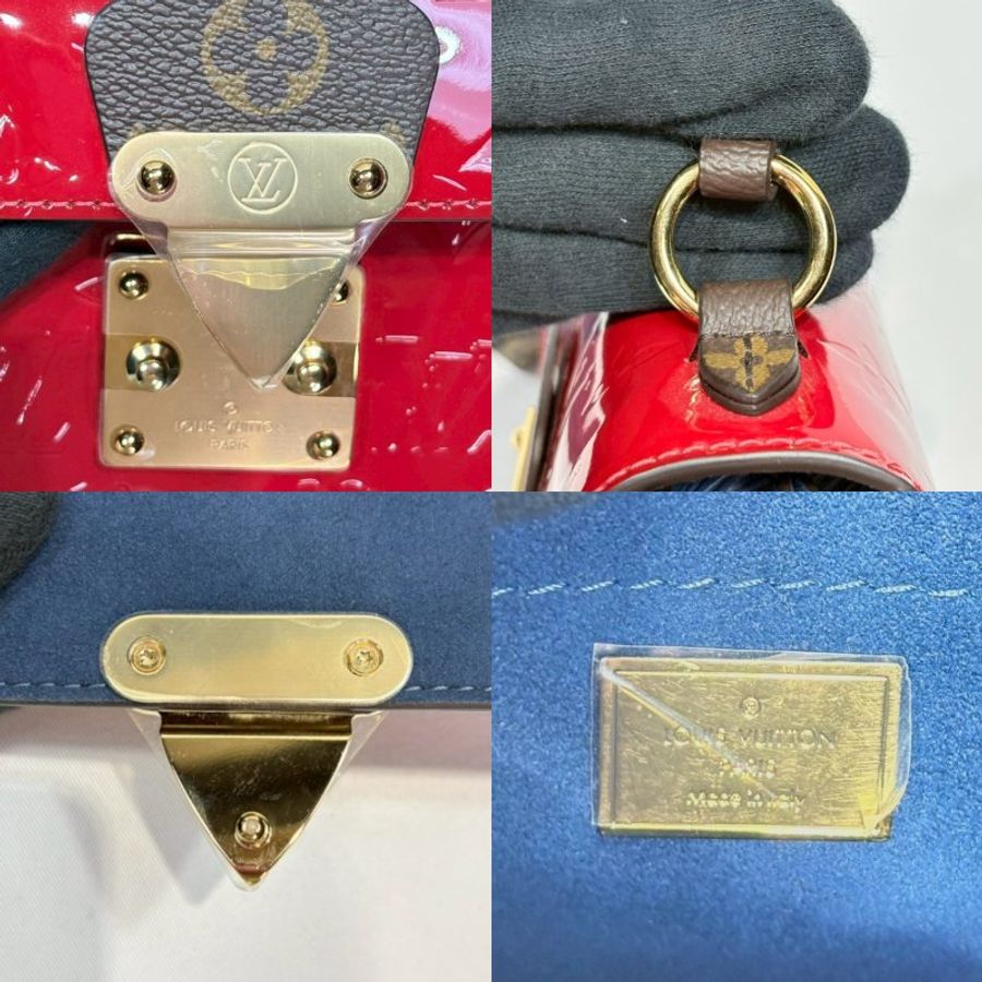LV Spring Street漆皮郵差包-5
