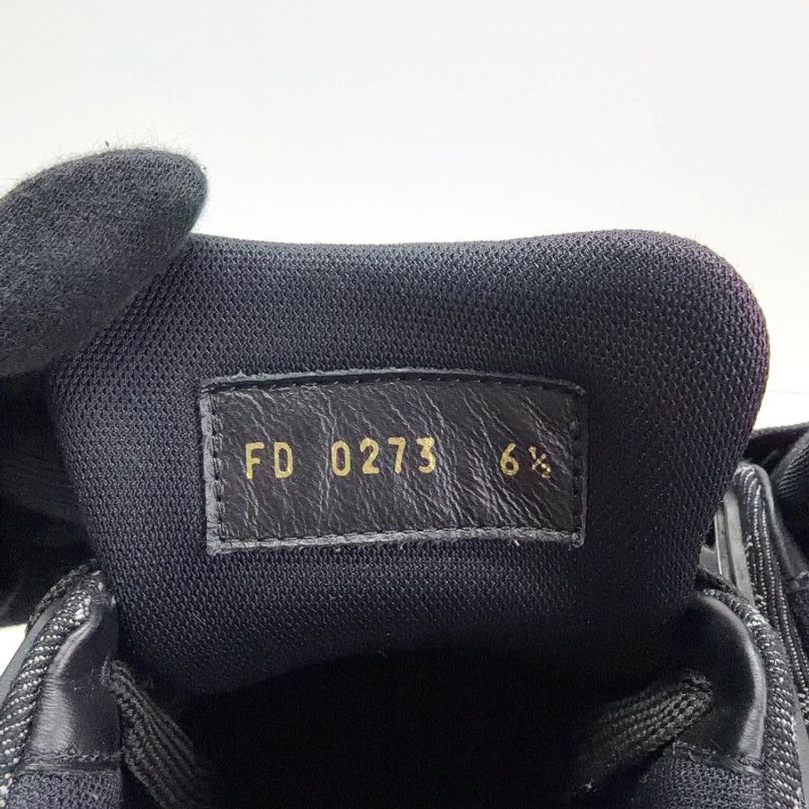 LV Trainer黑灰牛仔運動鞋-9