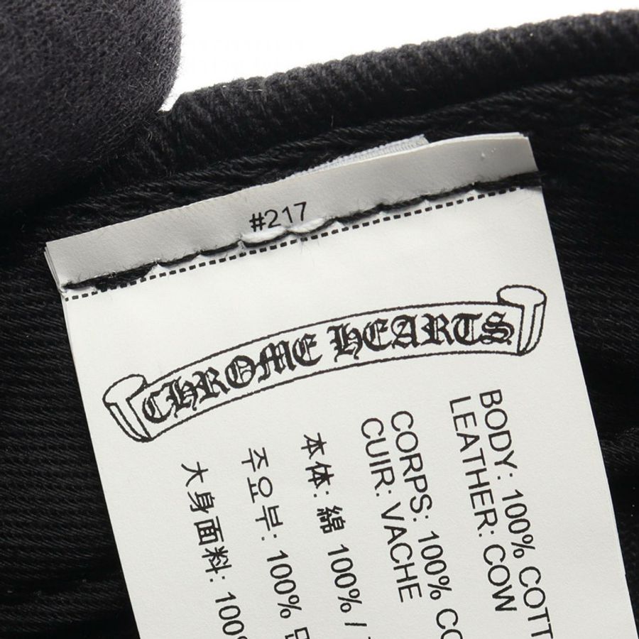 Chrome Hearts Chrome Hearts × MATTY BOY 男士黑色棉質棒球帽(二手)-3