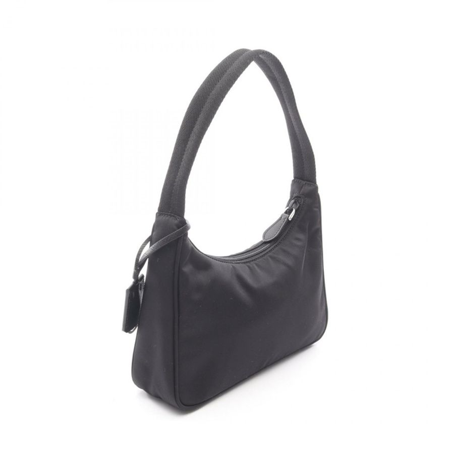 PRADA 迷你復刻版 2000 尼龍手提包 1NE515RDH0F0002 黑色尼龍 全新-1
