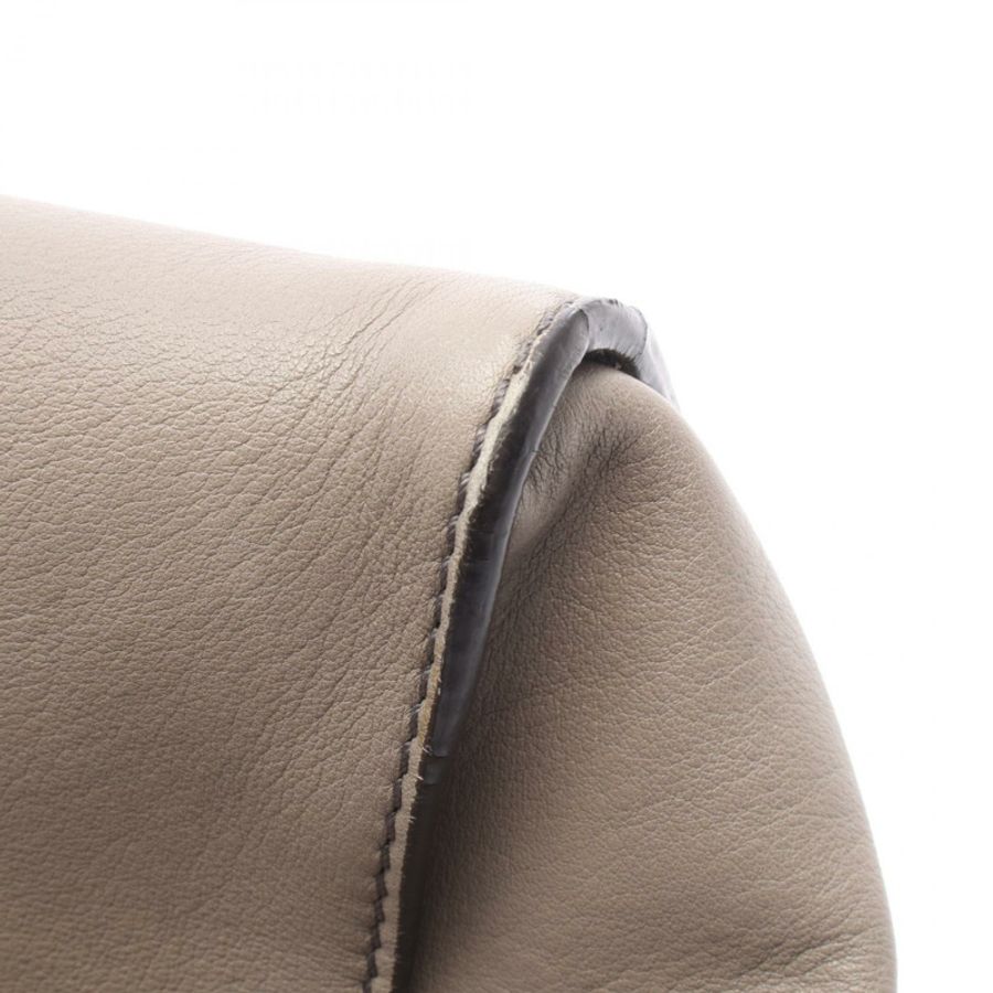 FENDI Peekaboo 大單肩手提包 8BN210 皮革 米色 二手 女士-7