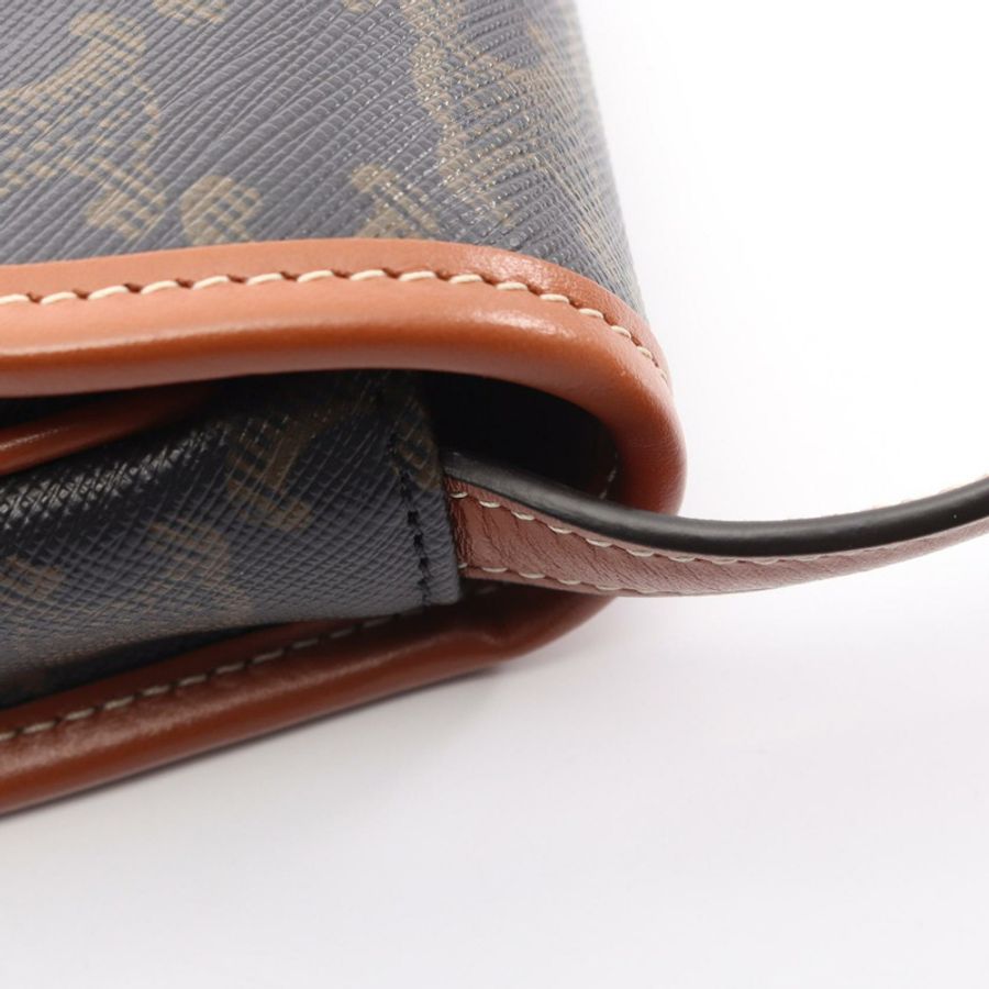 CELINE Triomphe Mini Besace 肩斜背包 196702BZJ.04LU 帆布二手-4