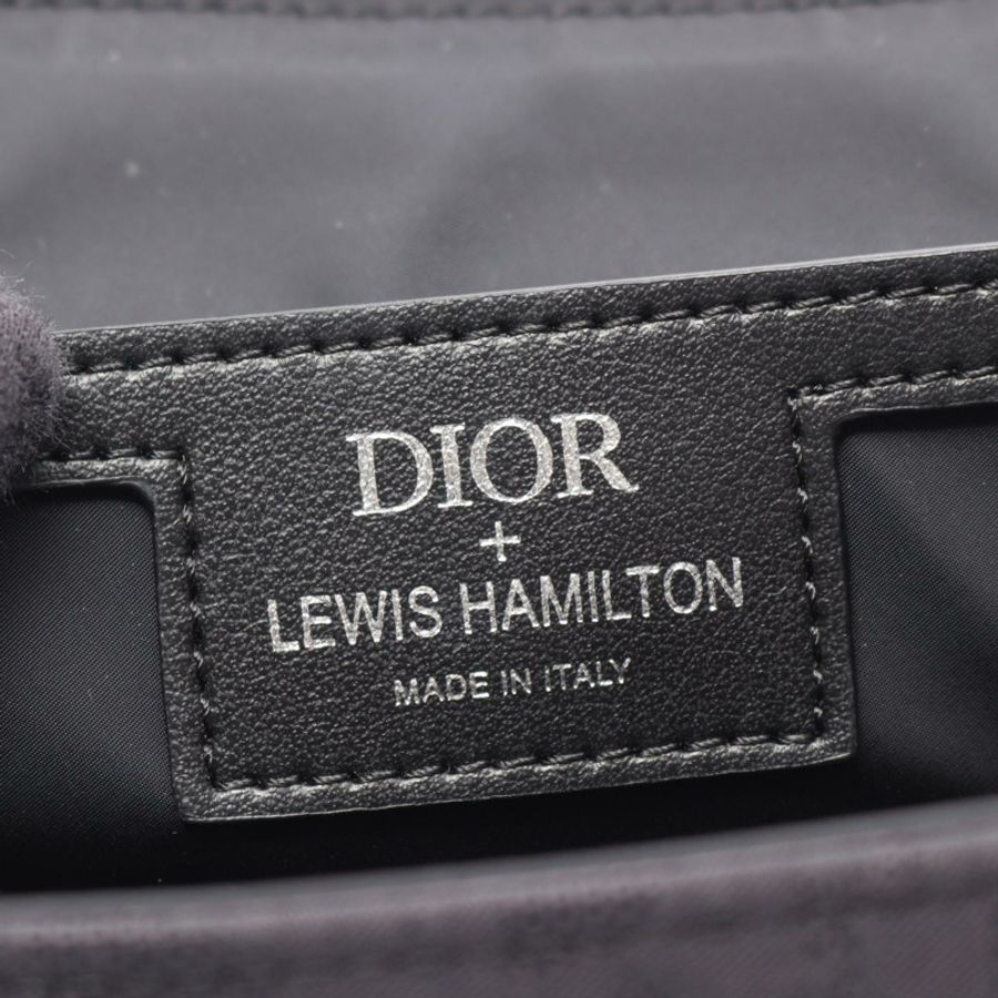 Christian Dior Lewis Hamilton Hit the Road Messenger Shoulder Bag 帆布皮革-3