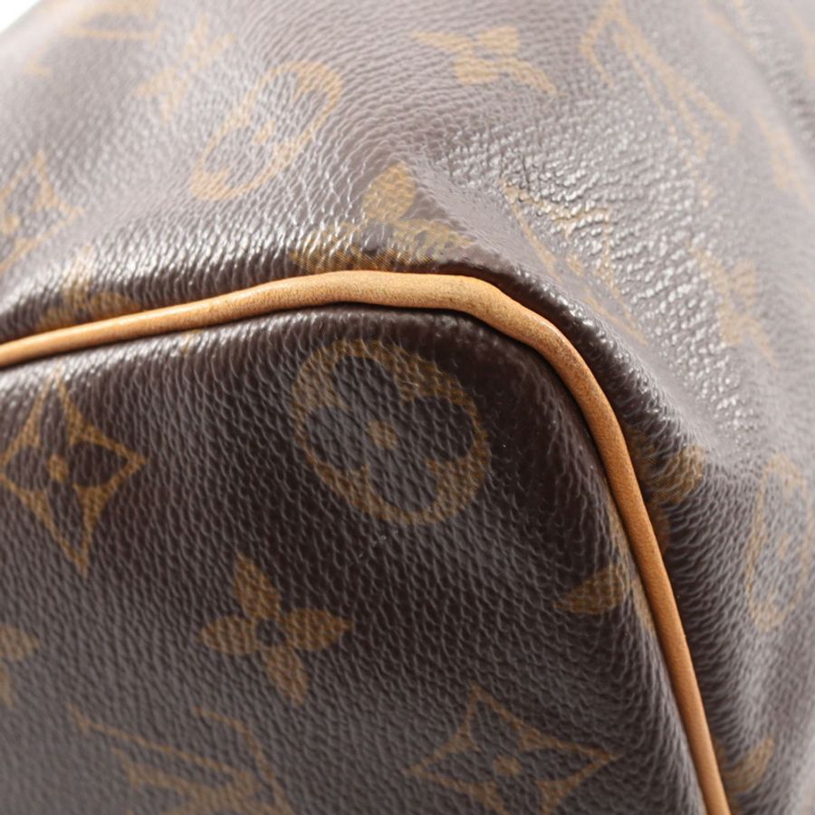 路易威登 Speedy 35 手提包 M41524 Monogram 皮革棕色二手女士 LV-5