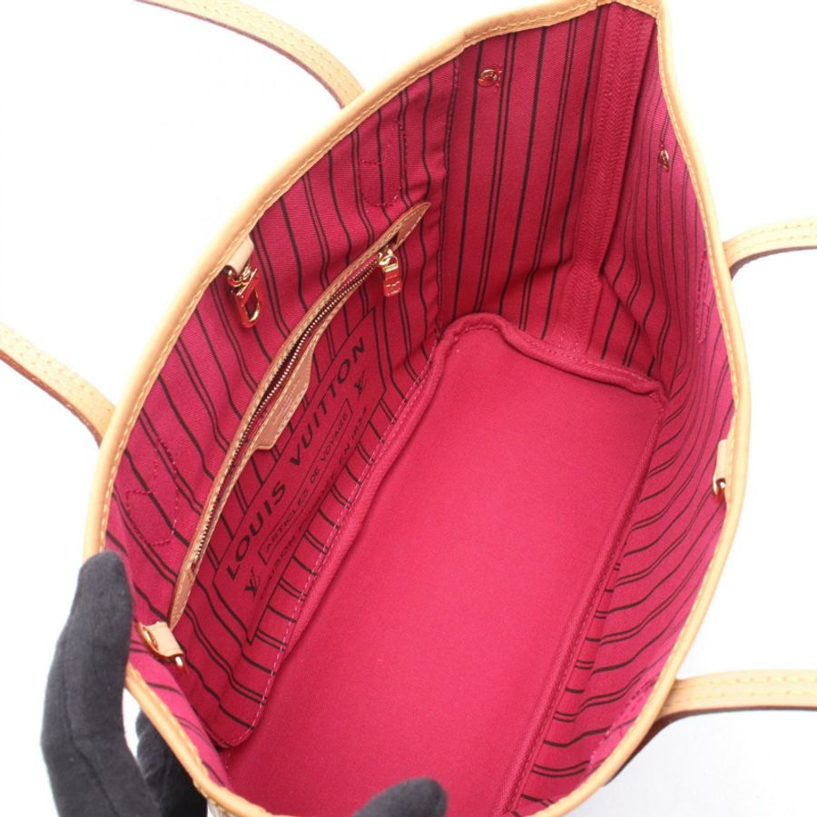 路易威登 Neverfull PM 手提單肩包 M41245 Monogram 皮革 Pivoine LV-2
