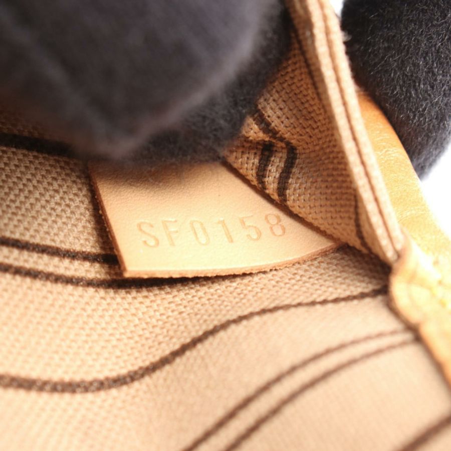 路易威登 Neverfull MM 手提單肩包 M40995 Monogram 皮革 棕色 二手-4