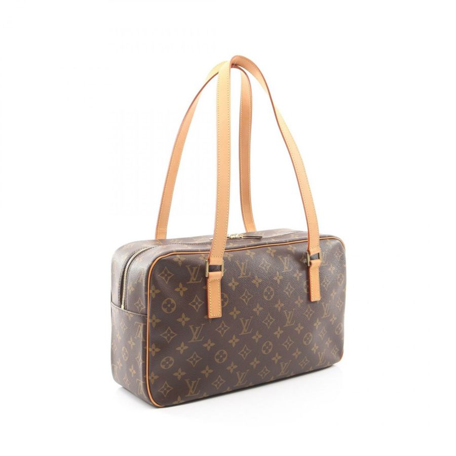 路易威登 Cite GM 單肩手提包 M51181 Monogram 皮革棕色二手女士-1