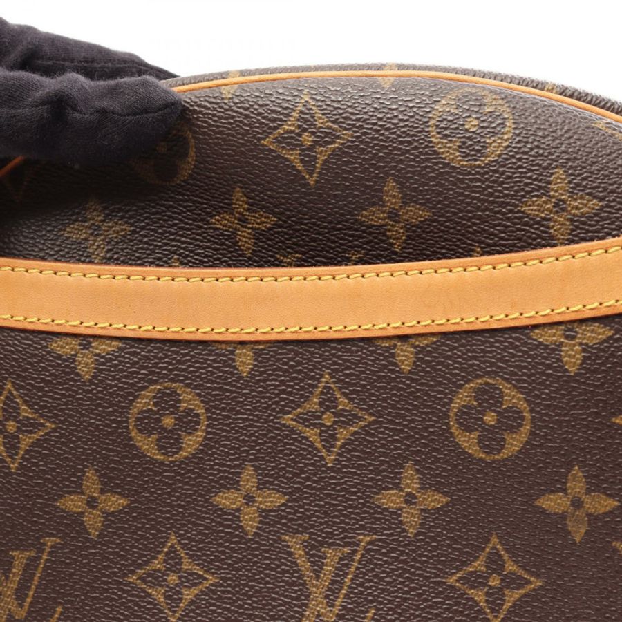 路易威登 Blois 單肩斜背包 M51221 Monogram 皮革 棕色 二手-6