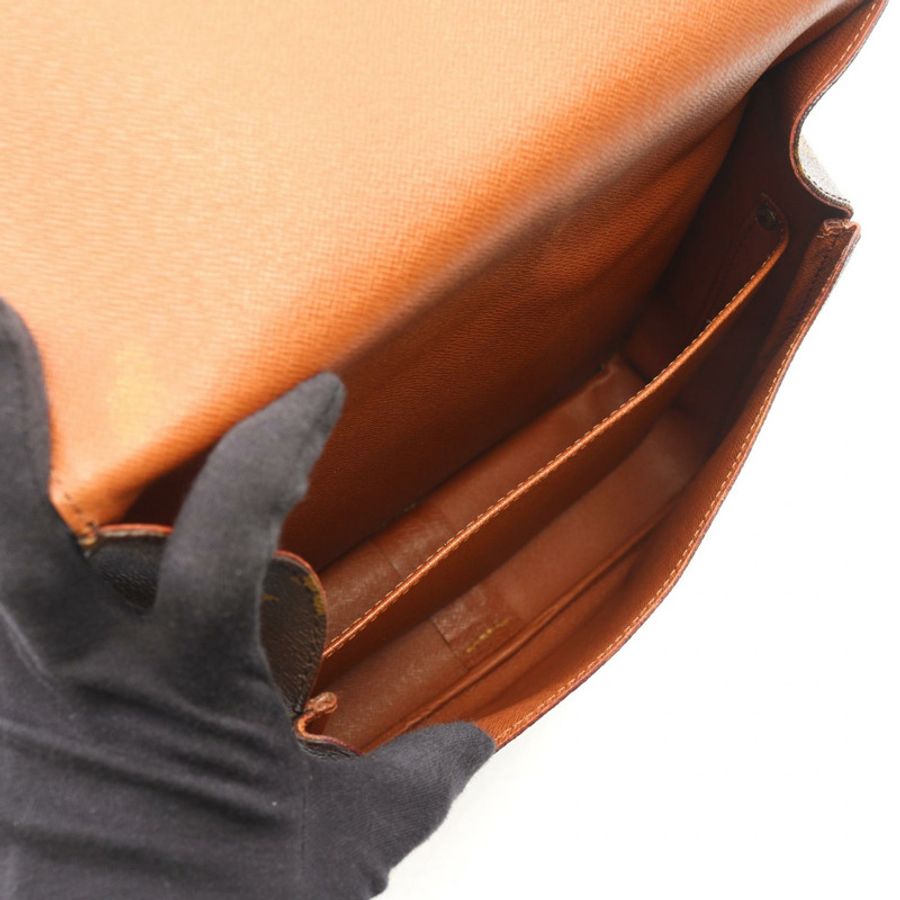 路易威登 Cartouchiere GM 單肩斜背包 M51252 Monogram 帆布 二手-2