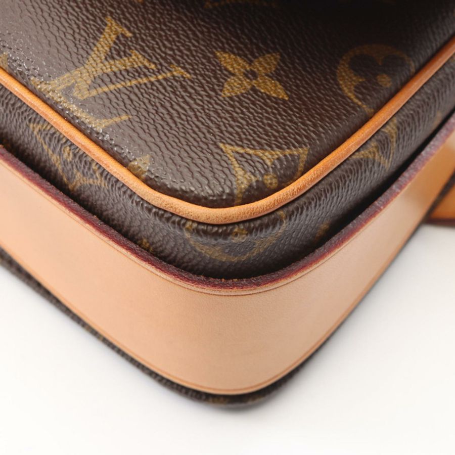 路易威登 Cartouchiere GM 單肩斜背包 M51252 Monogram 帆布 二手-7