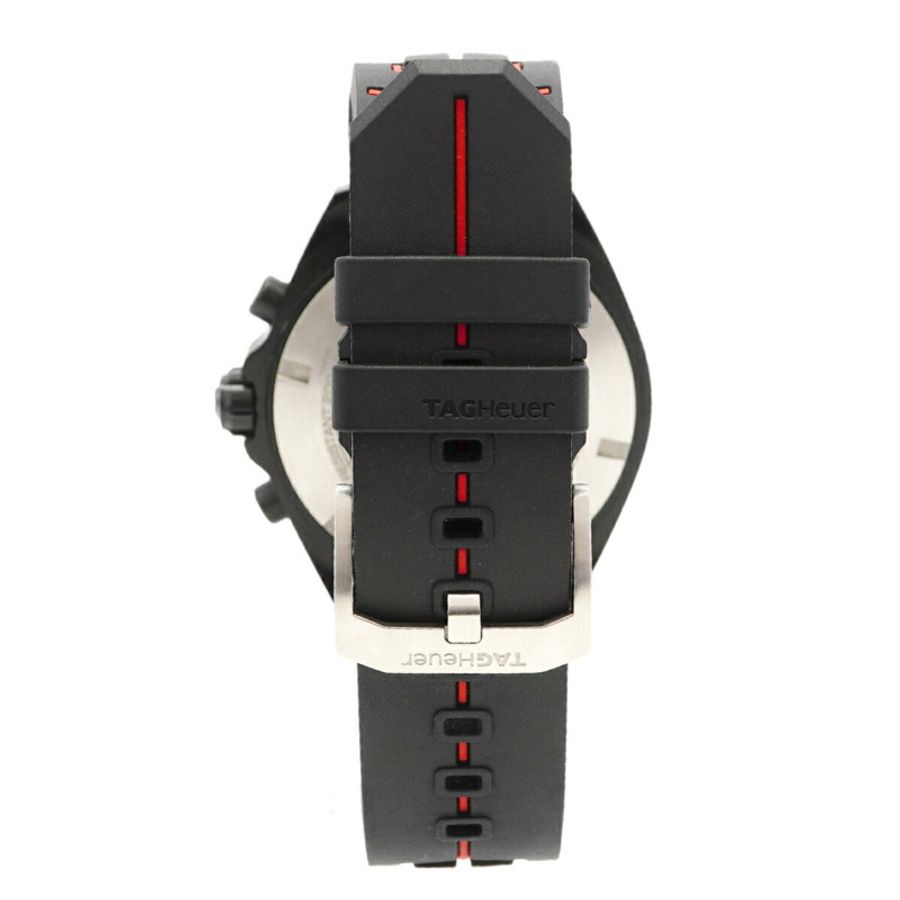 TAG Heuer 豪雅一級方程式賽車艾爾頓·塞納特別版 CAZ1019 黑色錶盤男士腕錶-5