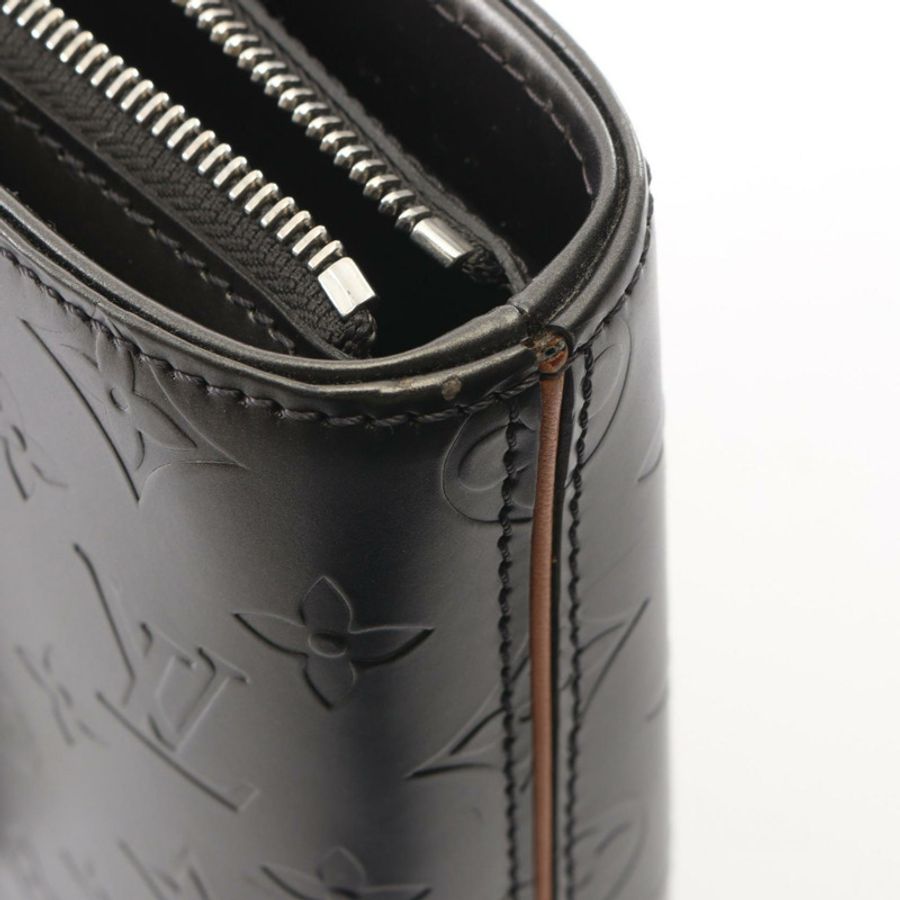 路易威登 Wilwood 手提單肩包 M55102 Monogram 霧面皮革黑色二手-8