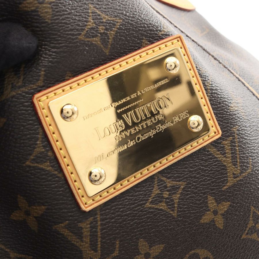 路易威登 Garriella PM 單肩手提包 M56382 Monogram 皮革 棕色 二手-7