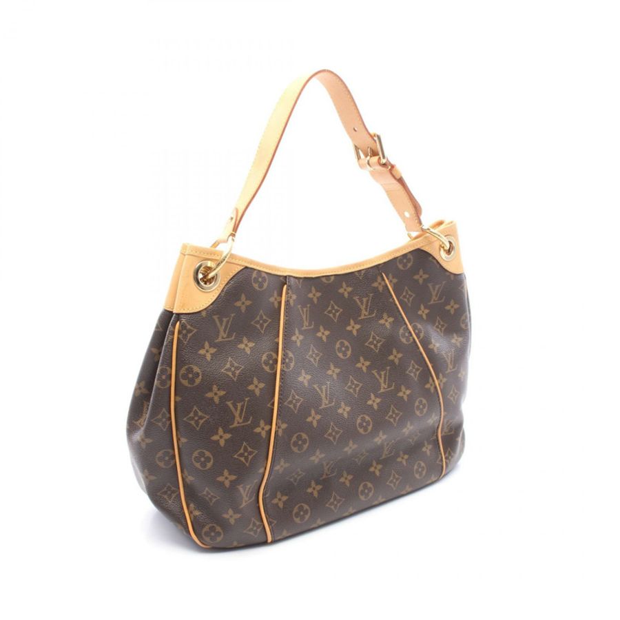 路易威登 Garriella PM 單肩手提包 M56382 Monogram 皮革 棕色 二手-1