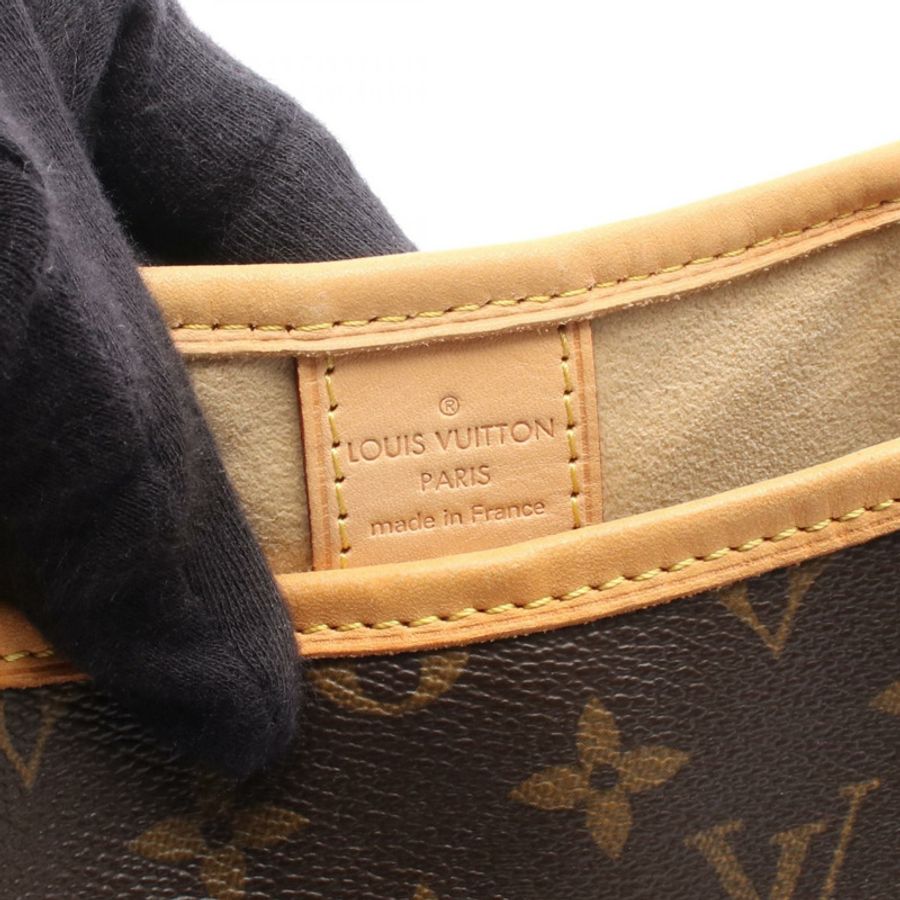 路易威登 Garriella PM 單肩手提包 M56382 Monogram 皮革 棕色 二手-3