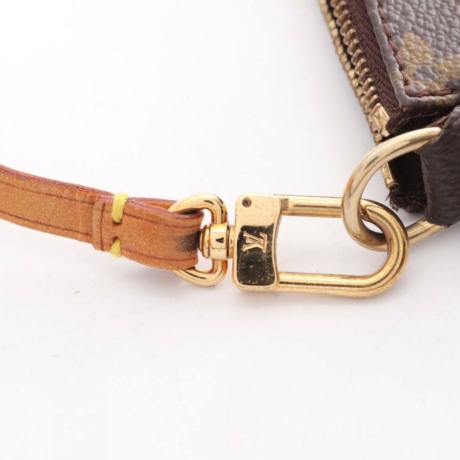 路易威登 Pochette Accessoires 手提包 M51980 Monogram 棕色皮革-6