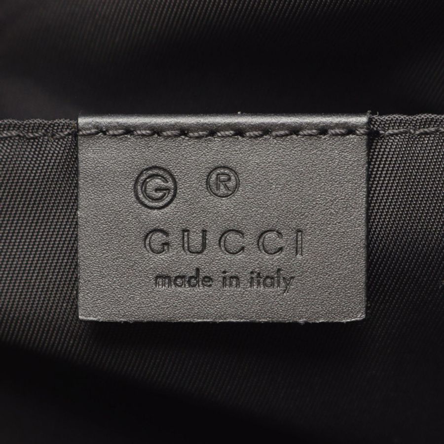 GUCCI Sherry系列腰包 630919 帆布皮革 黑色 綠色 紅色 二手-3