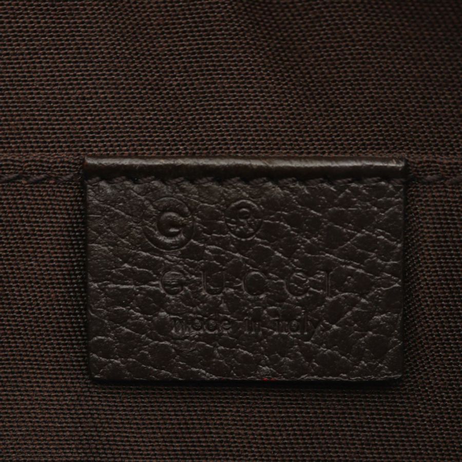 GUCCI GG帆布腰包/臀包 449174 帆布皮革 米色 棕色 二手 男女通用-3