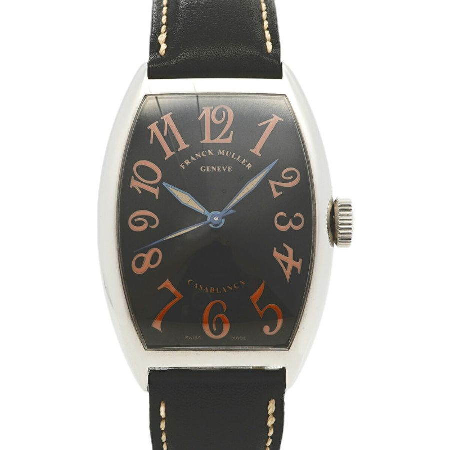 Franck Muller Casablanca Sahara 5850CASA 黑色錶盤男士腕錶-0
