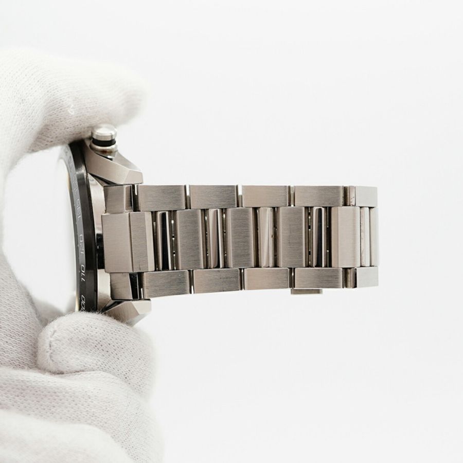 TAG Heuer 豪雅卡萊拉 Calibre 02 CBN2A1B 黑色錶盤男士腕錶-5