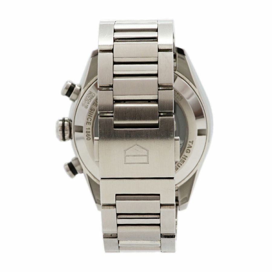 TAG Heuer 豪雅卡萊拉 Calibre 02 CBN2A1B 黑色錶盤男士腕錶-7