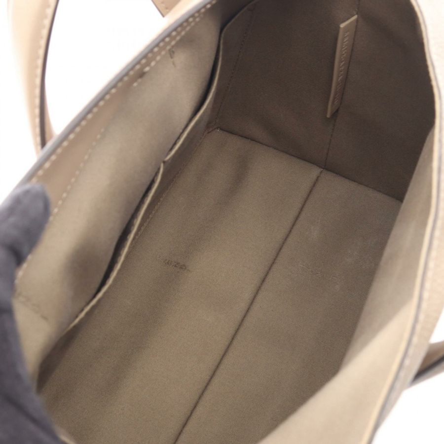 FENDI Boston 365 中型單肩斜背包 8BL152 皮革 米色 二手-2