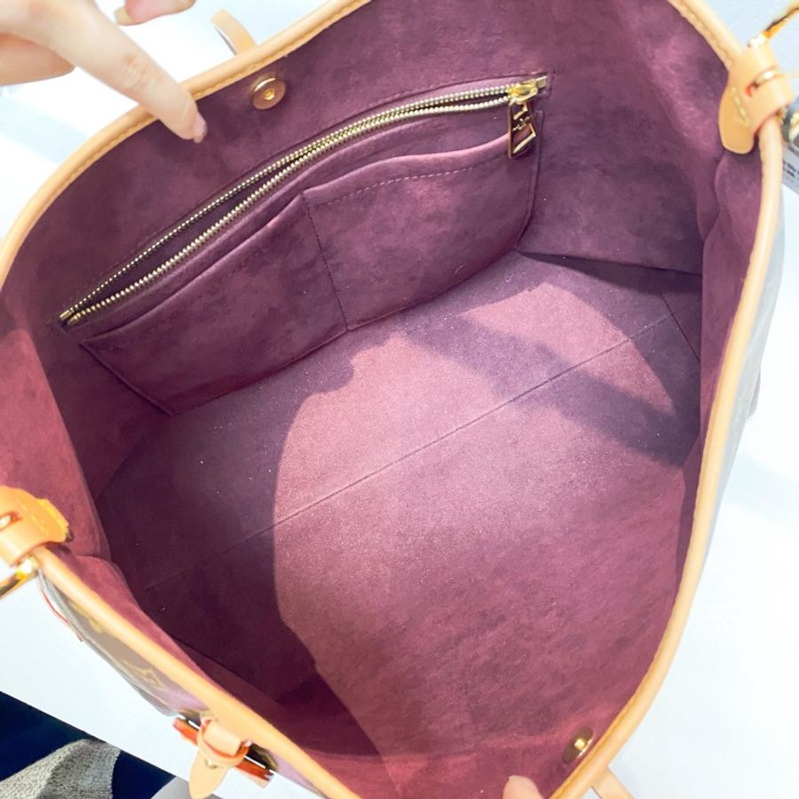 芯片款LV路易威登Carryall老花中号子母包斜挎包39*15*30-5
