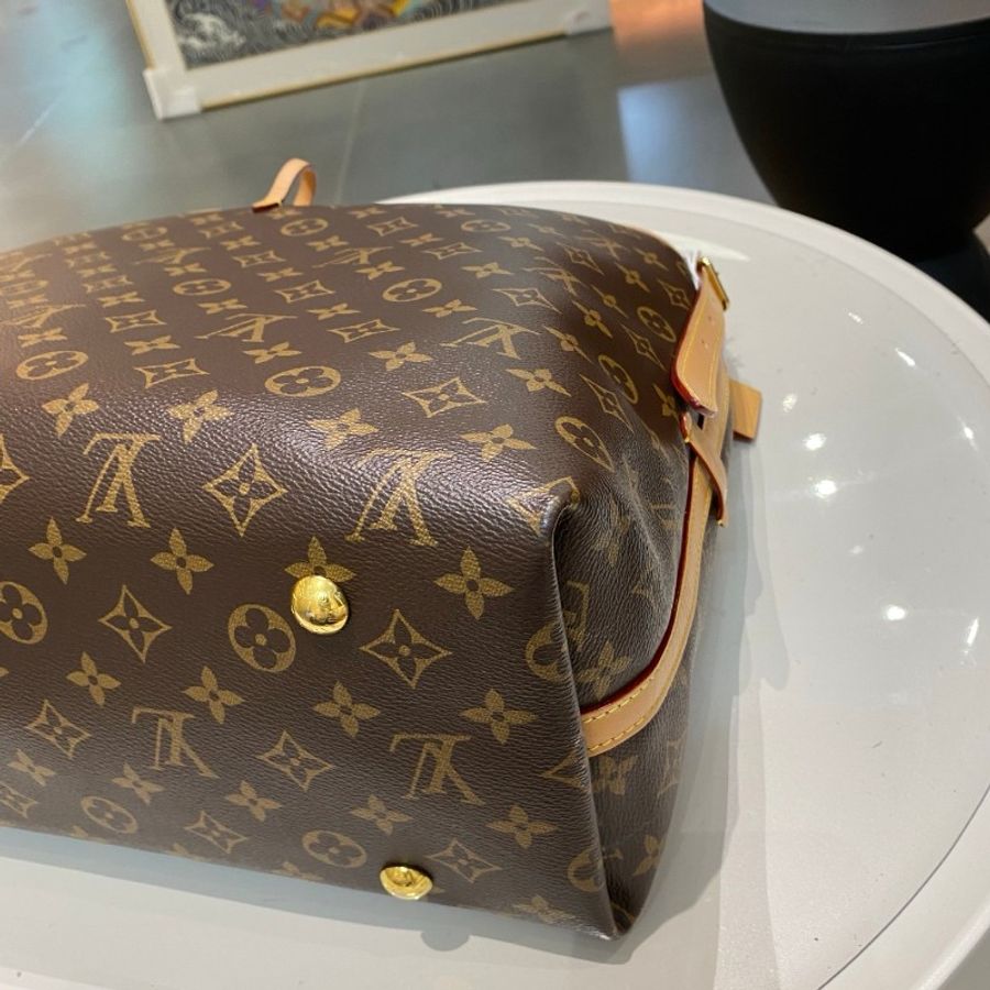 芯片款LV路易威登Carryall老花中号子母包斜挎包39*15*30-16