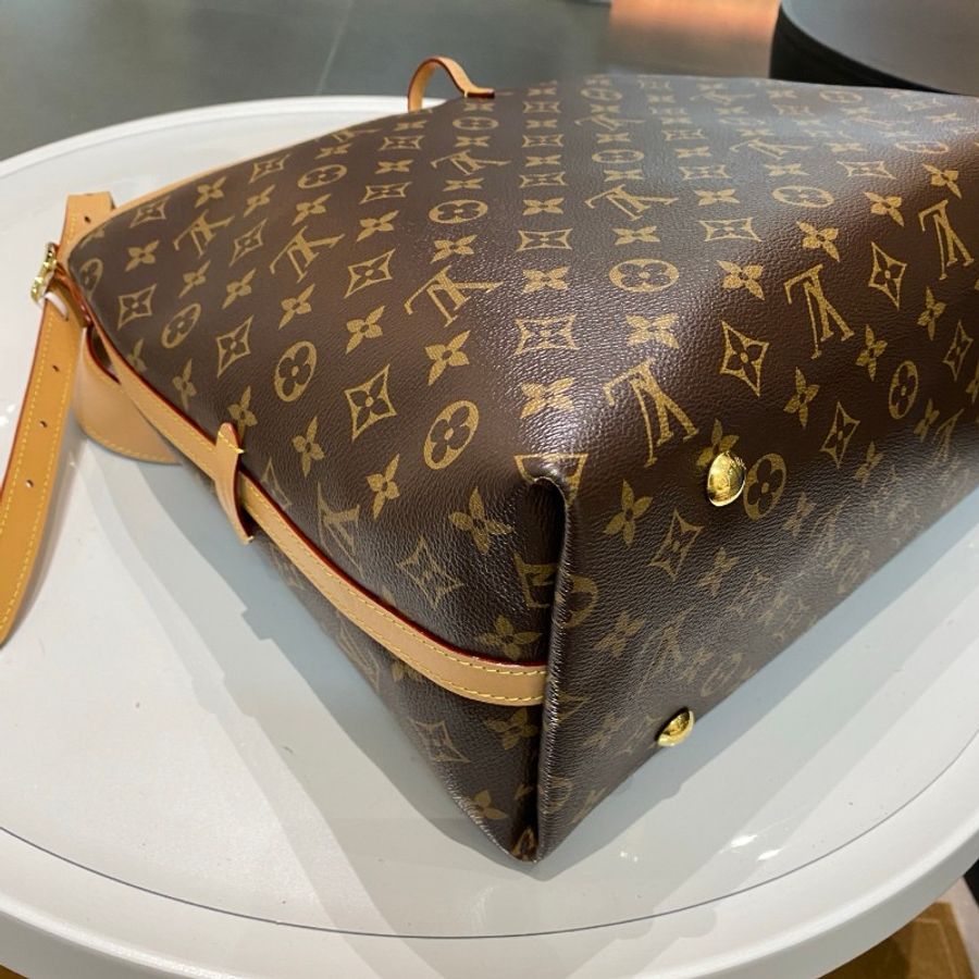 芯片款LV路易威登Carryall老花中号子母包斜挎包39*15*30-17