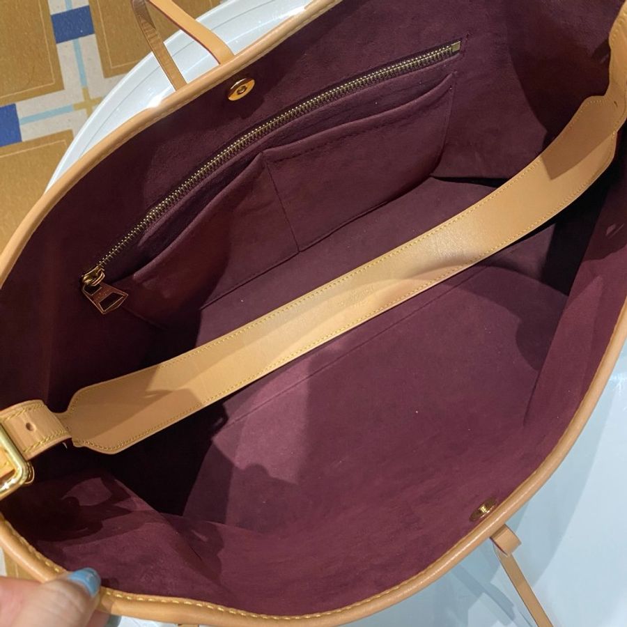 芯片款LV路易威登Carryall老花中号子母包斜挎包39*15*30-23