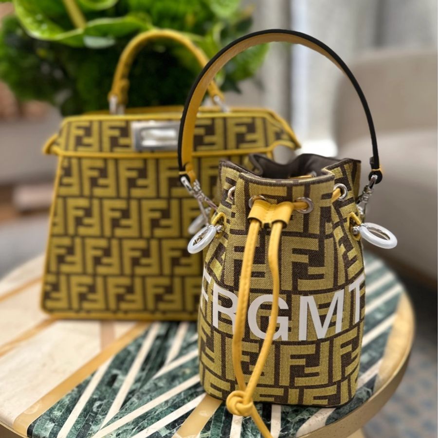 FENDI x FRGMT聯名Mon Tresor水桶包 *-1