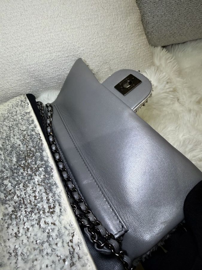Chanel/ 漸層亮片流蘇 East West Flap-9