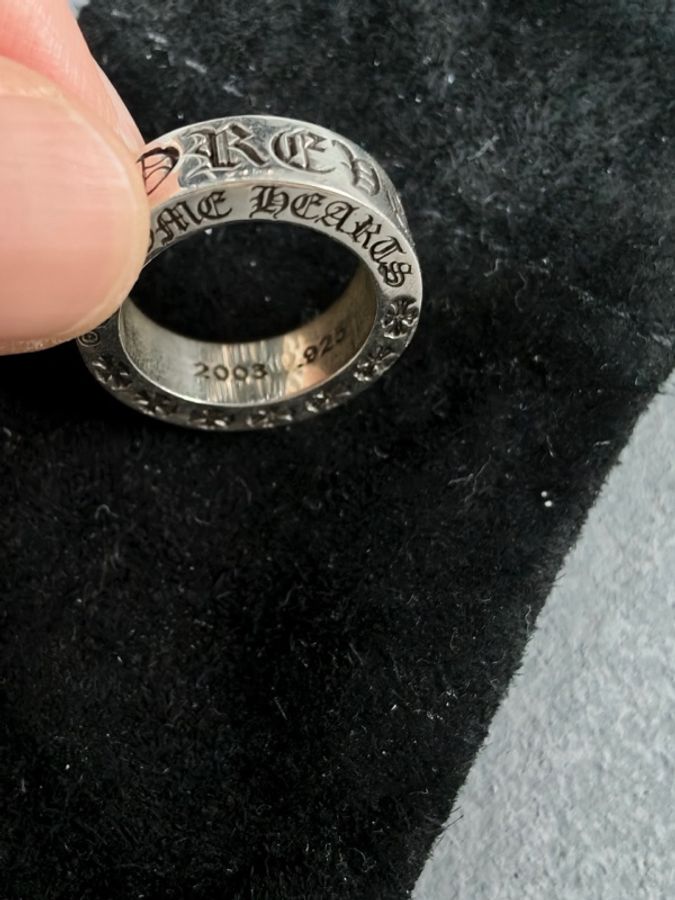 Chrome Hearts 克羅心 Forever 永恆戒指 US4.5碼-3