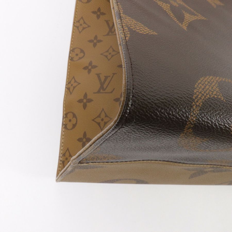 LOUIS VUITTON Monogram Giant Reverse On The Go GM手挽肩背兩用袋-11