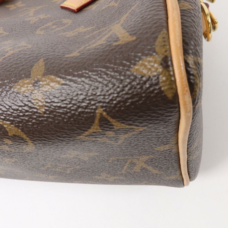 LOUIS VUITTON Monogram Speedy Bandouliere 20手挽肩背兩用袋-10