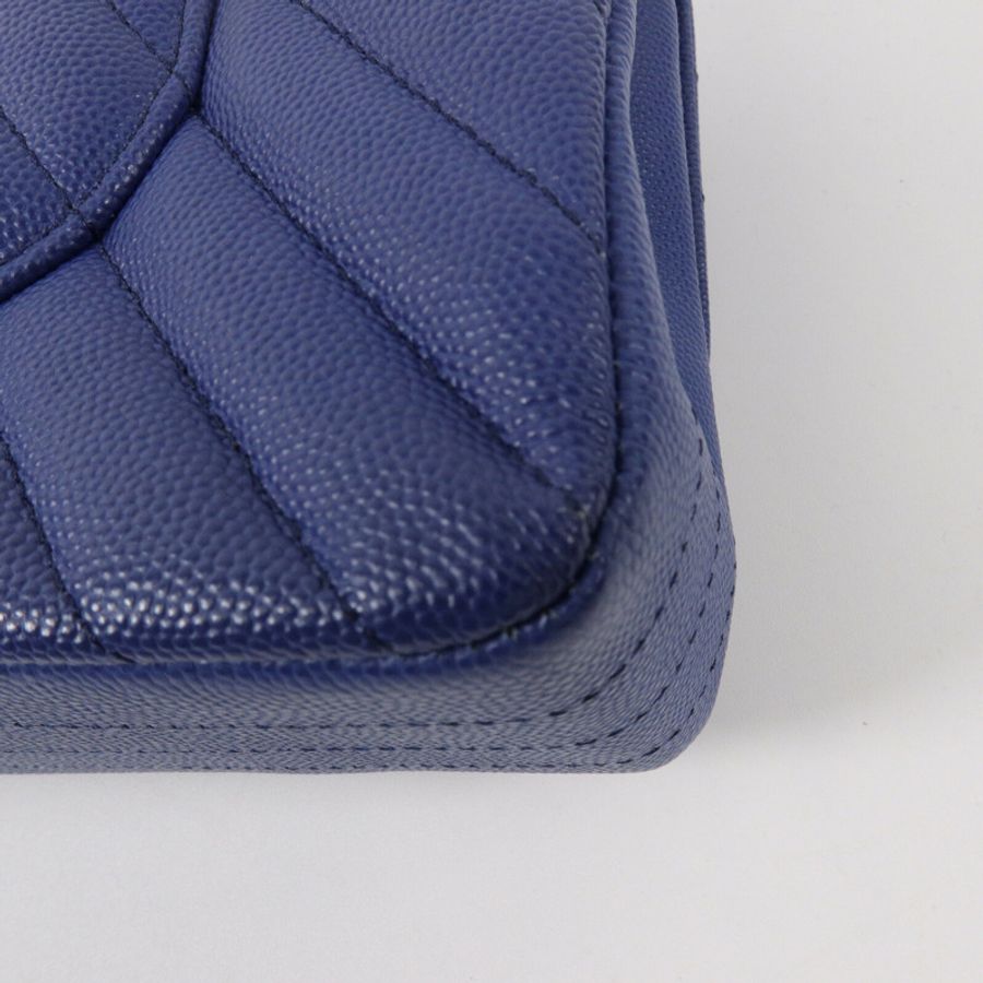 CHANEL 牛皮皮革Classic 25鏈帶肩背袋-15
