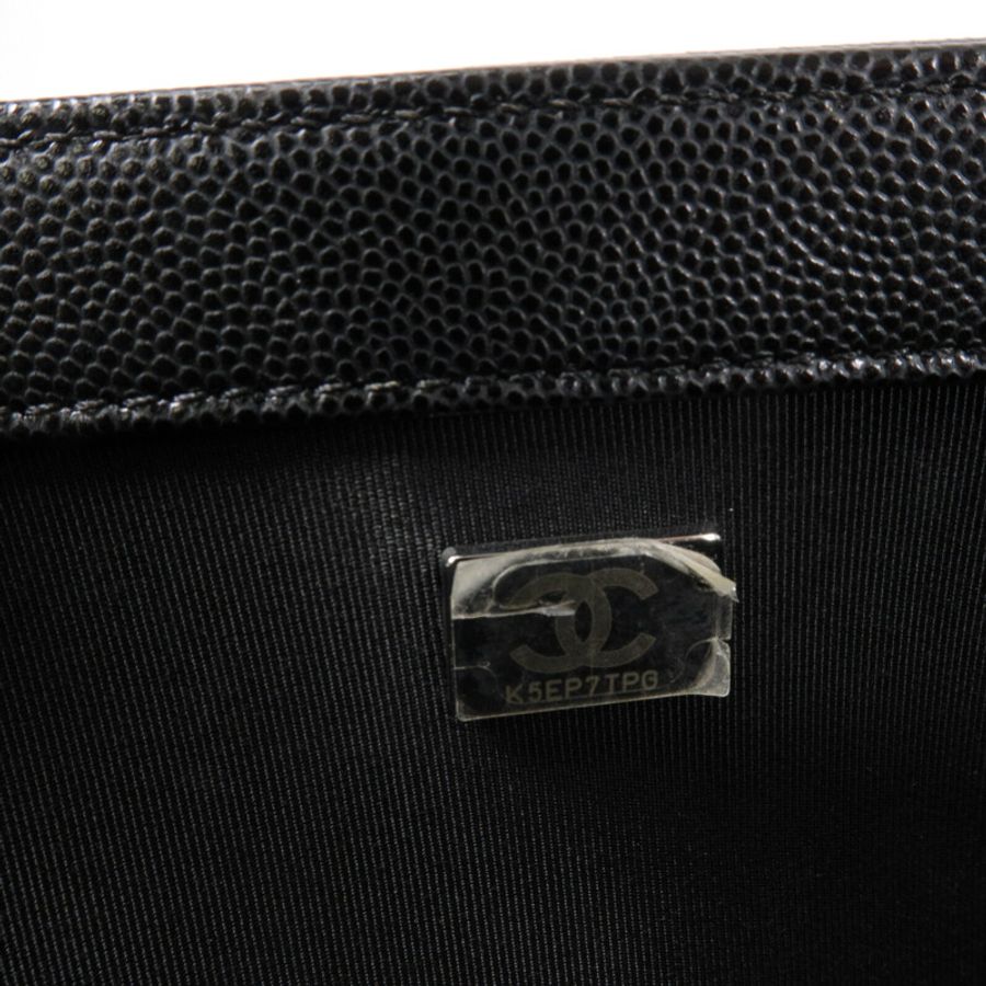 CHANEL 牛皮皮革Boy 20鏈帶肩背袋-7