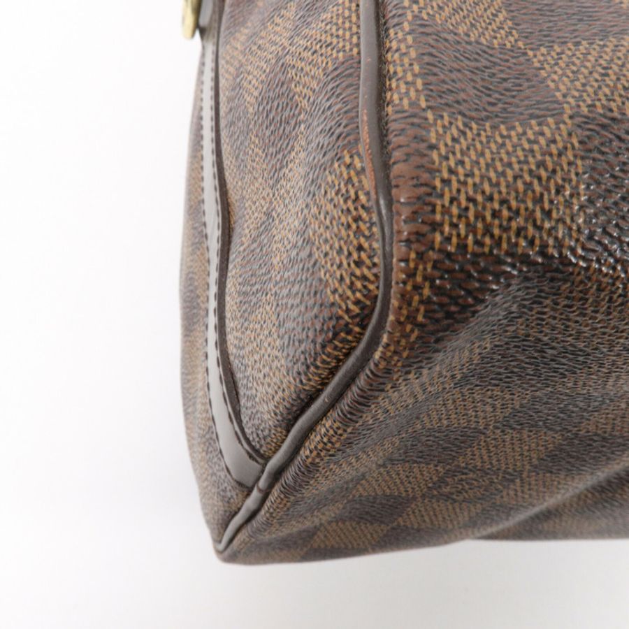 LOUIS VUITTON Damier Speedy Bandouliere 25手挽肩背兩用袋-10