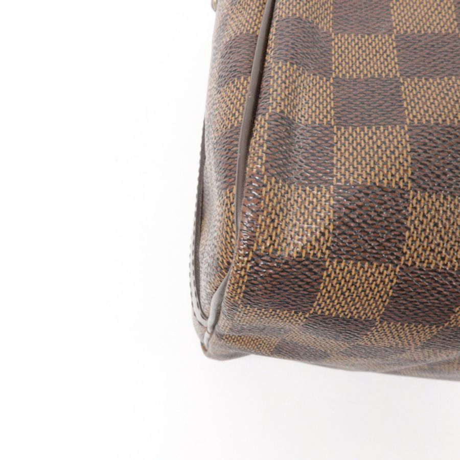 LOUIS VUITTON Damier Speedy Bandouliere 25手挽肩背兩用袋-12