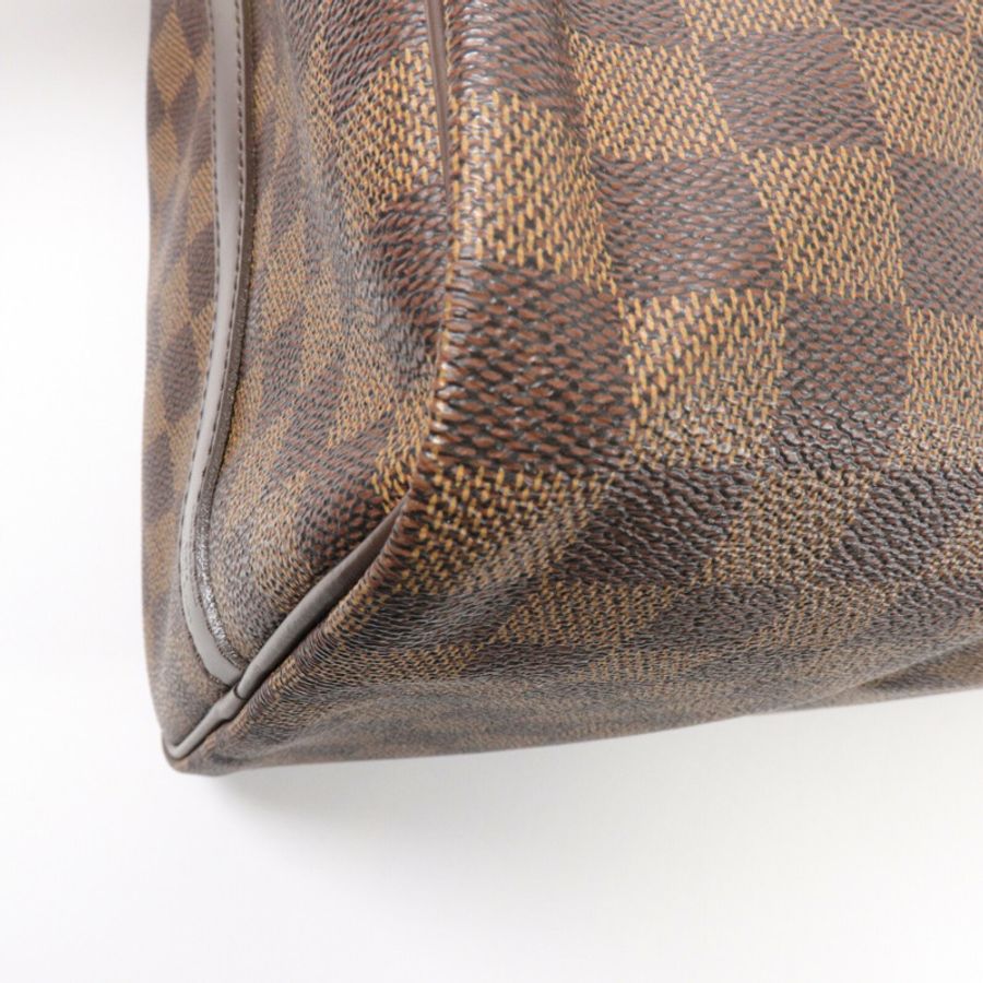 LOUIS VUITTON Damier Speedy Bandouliere 35手挽肩背兩用袋-9