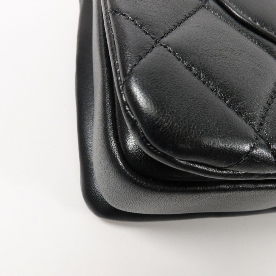 CHANEL 羊皮皮革Trendy CC Top Handle鏈帶手挽肩背兩用袋-13