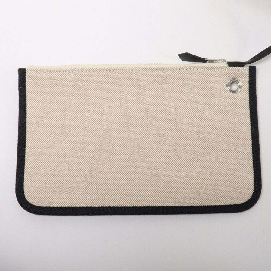 HERMES Toile H帆布Herbag PM Laquered手挽肩背兩用袋-8