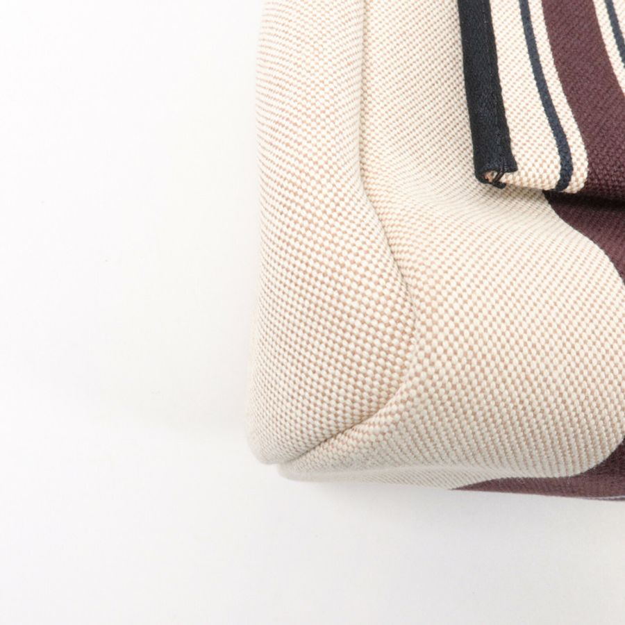 HERMES Toile H帆布Herbag PM Laquered手挽肩背兩用袋-13