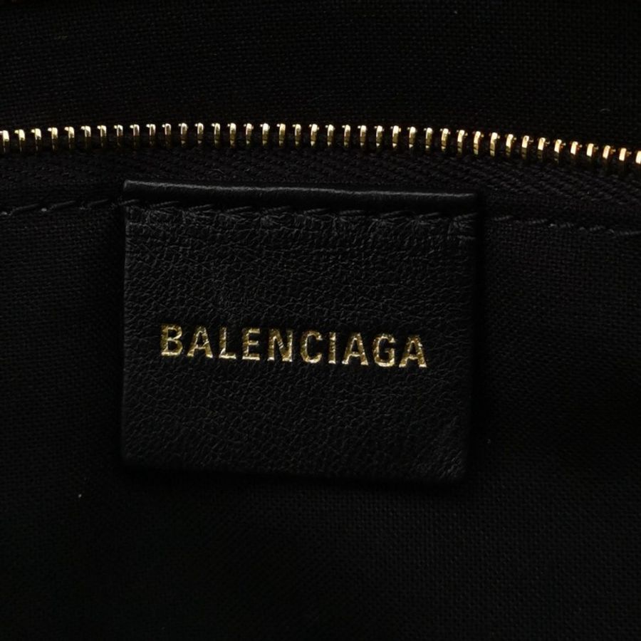 Balenciaga 拼色老花字母Logo拉鍊斜背包-6