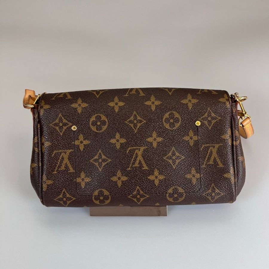LV M40717 老花FAVORITE鍊條側肩包-1