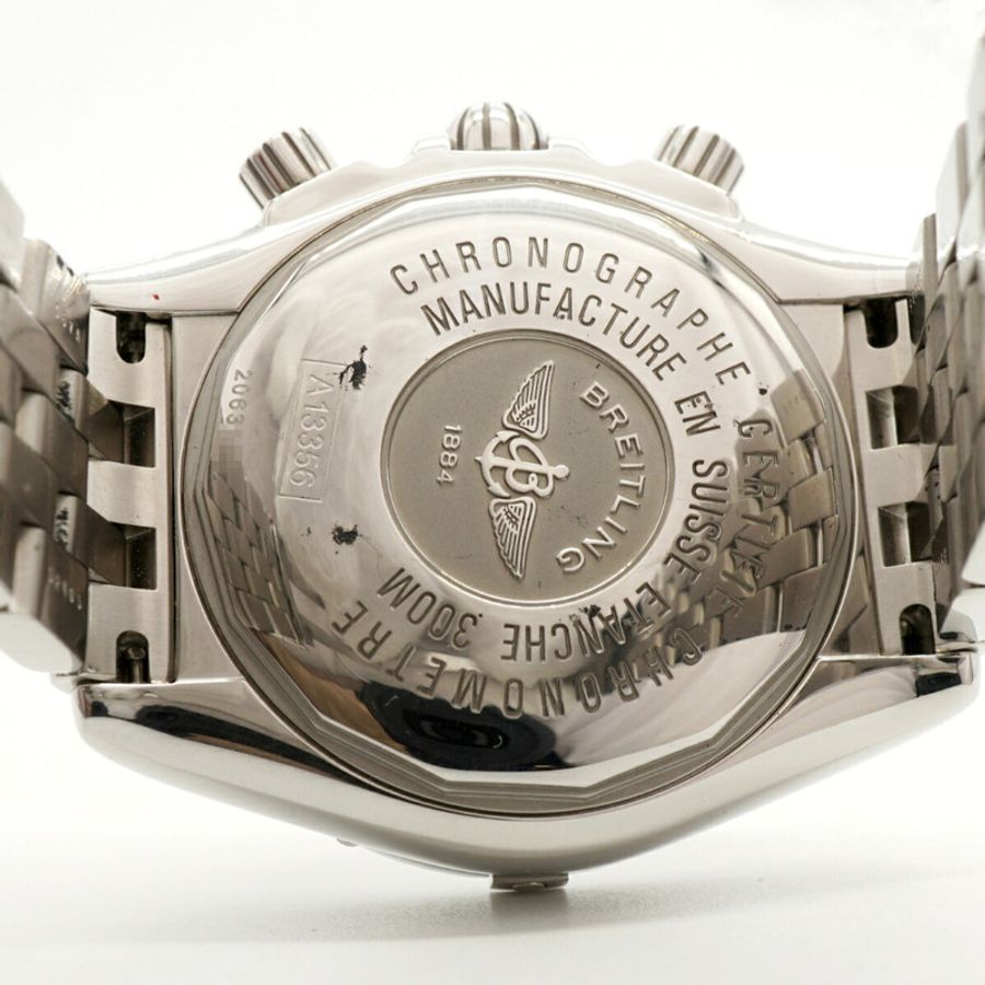 百年靈 Chronomat Evolution A156C45PA A13356 海軍藍錶盤男士腕錶-4