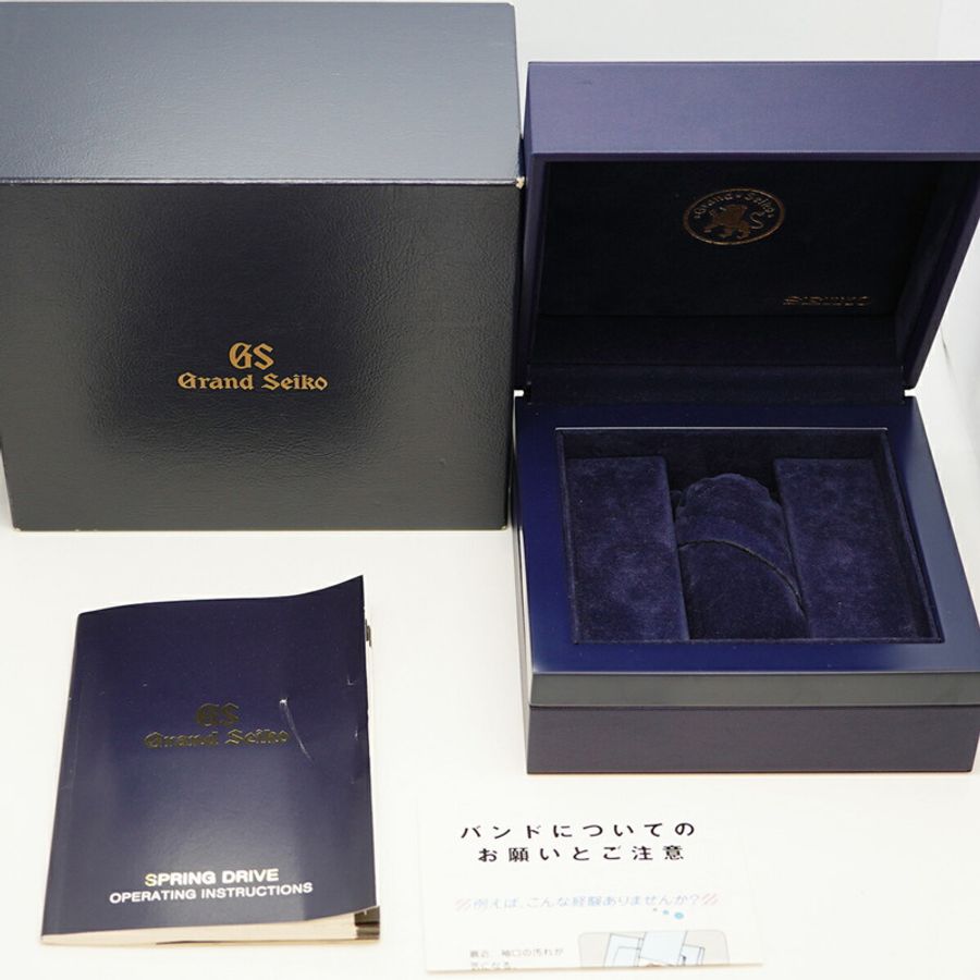 精工 Grand Spring Drive SBGA031 9R65-0AN0 黑色錶盤男士腕錶-10