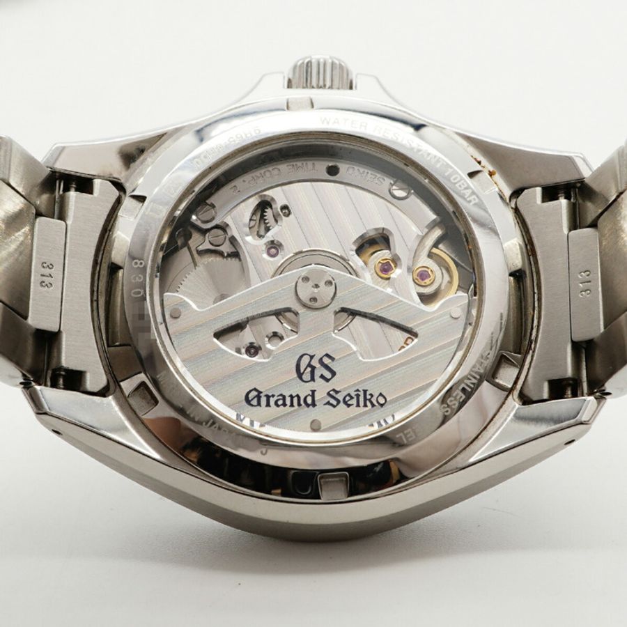 精工 Grand Master Shop 限量版 SBGA273 9R65-0BD0 灰色錶盤男士腕錶-4