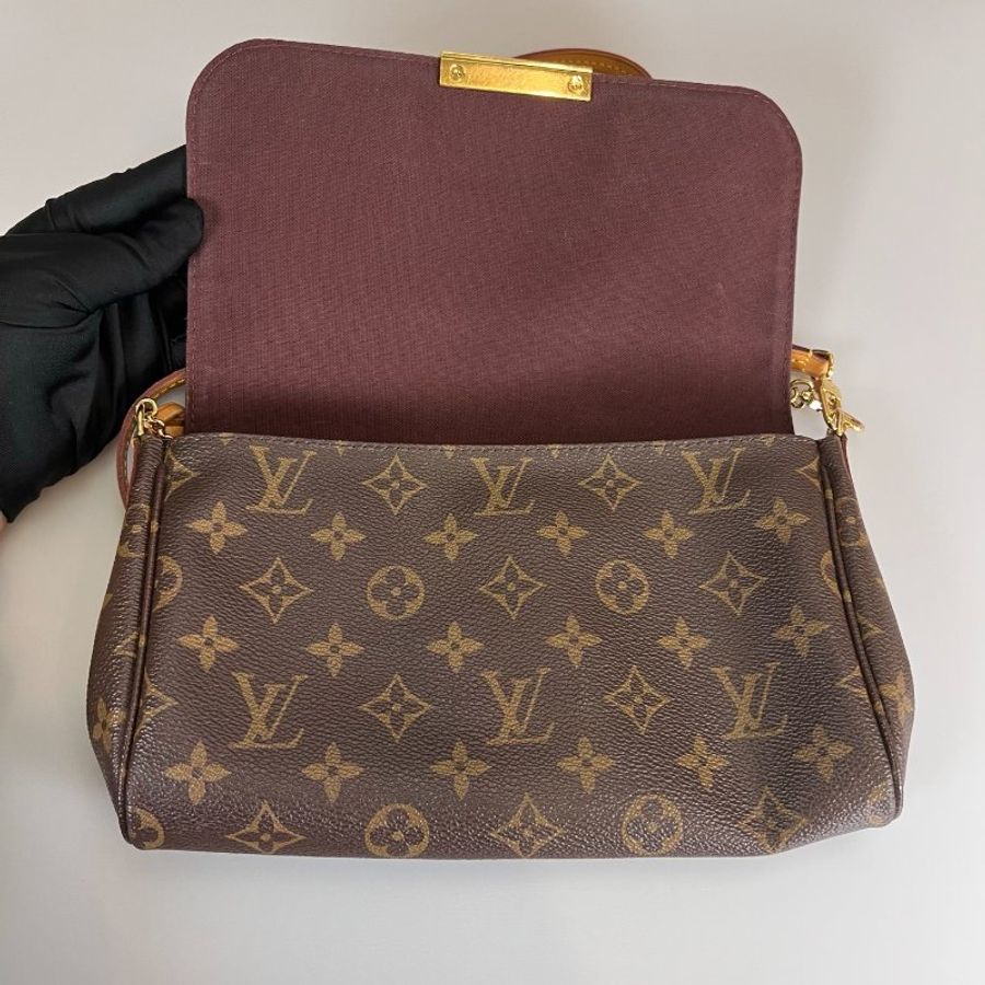 LV M40718 原花FAVORITE MM包-4