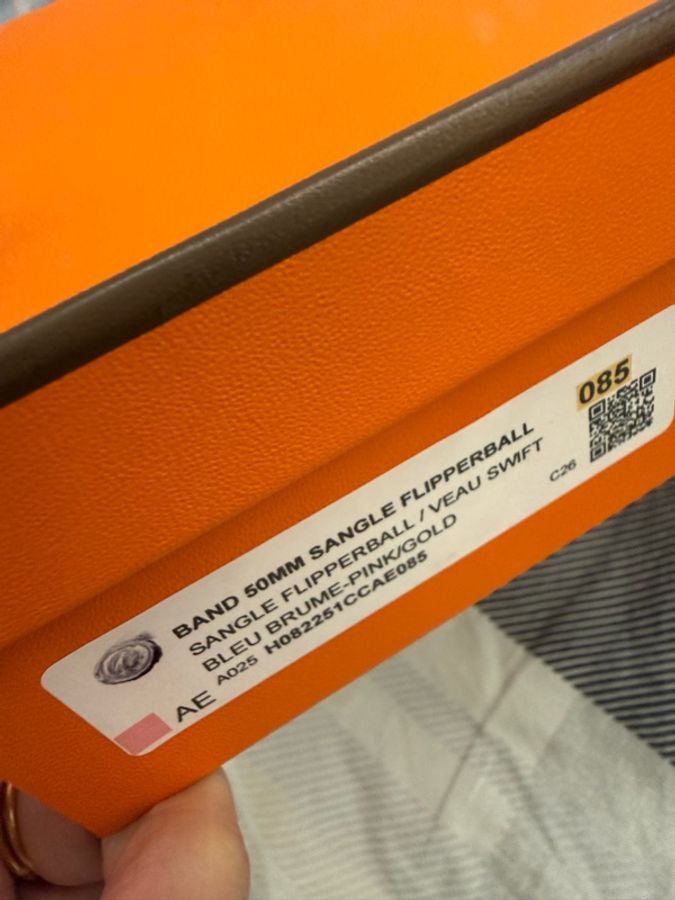 Hermes 85公分金扣寬版短背帶 POP風-0